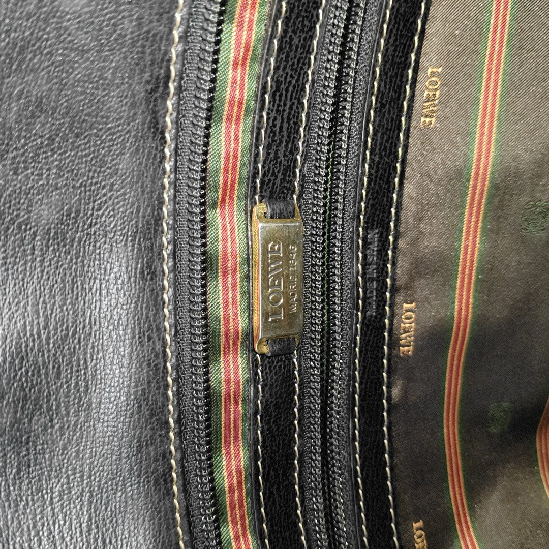 Calfskin Shoulder Bag Brown