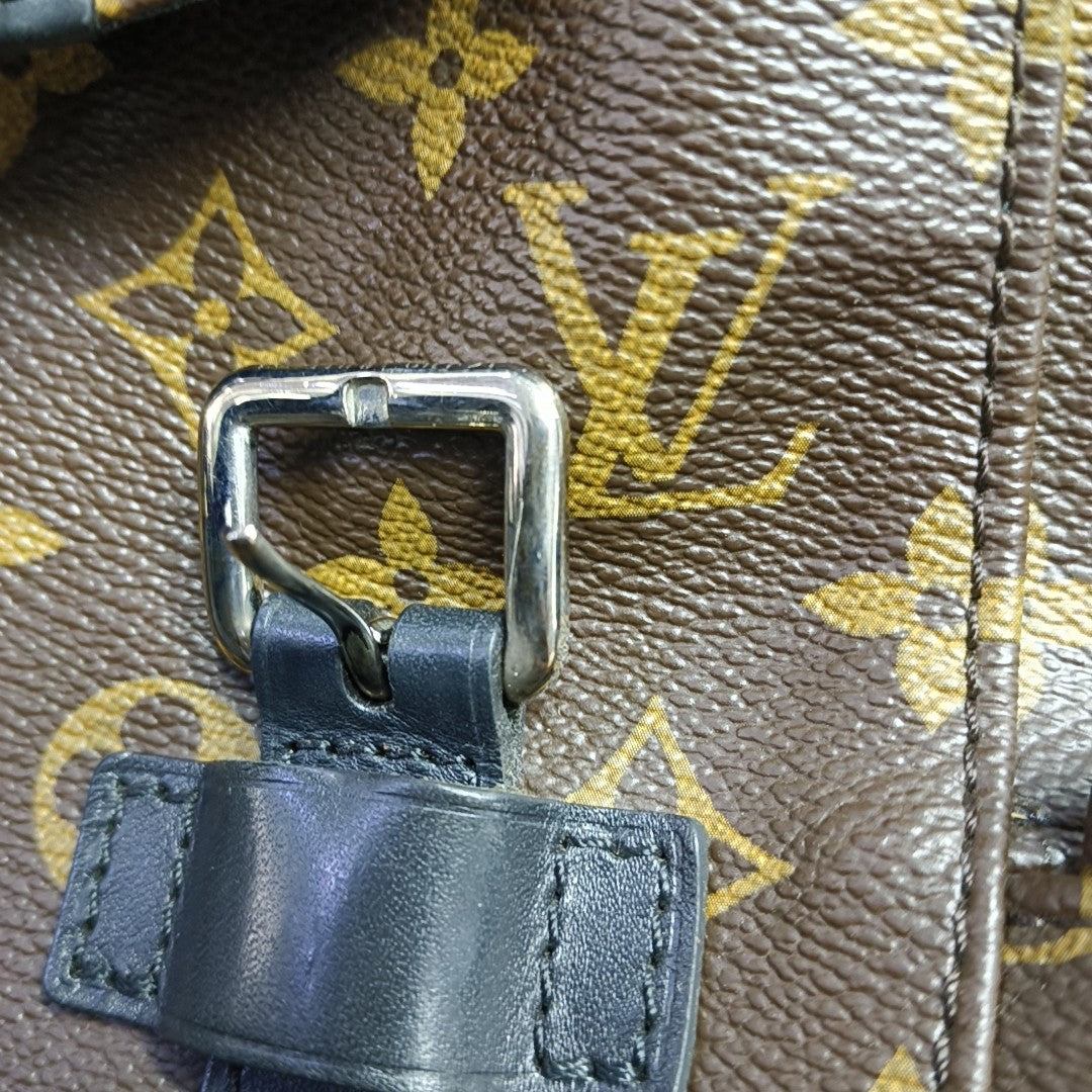 CHRISTOPHER MM Monogram Coated Canvas Brown