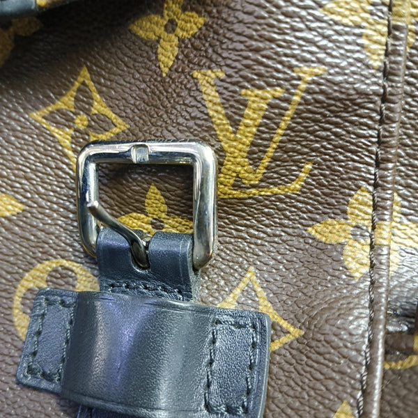 CHRISTOPHER MM Monogram Coated Canvas Brown