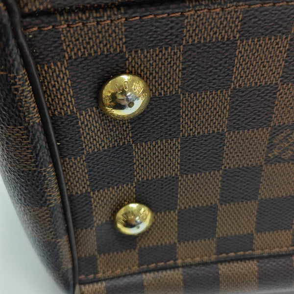 TREVI PM Damier Ebene Coated Canvas Brown