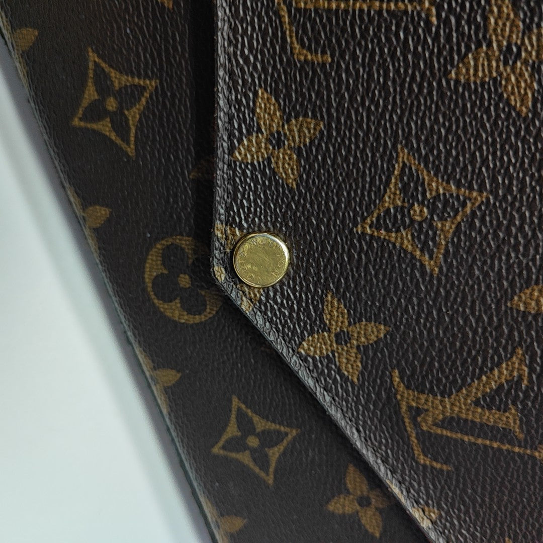 FÉLICIE Monogram Coated Canvas Brown