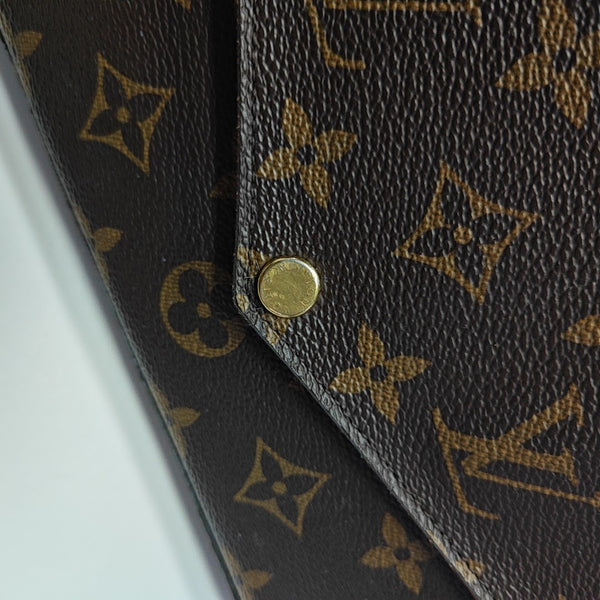 FÉLICIE Monogram Coated Canvas Brown