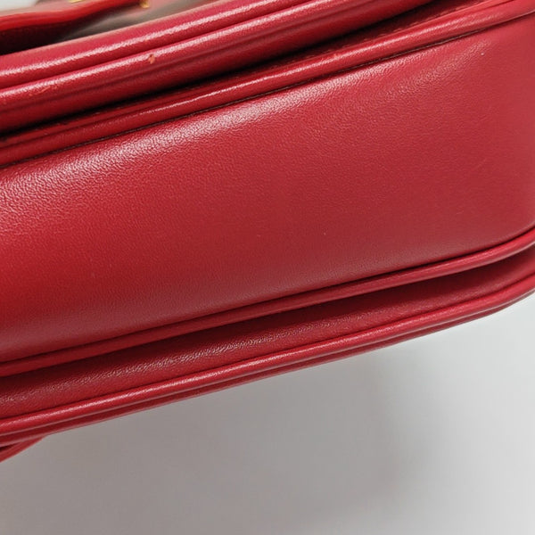 C Medium Calfskin Red