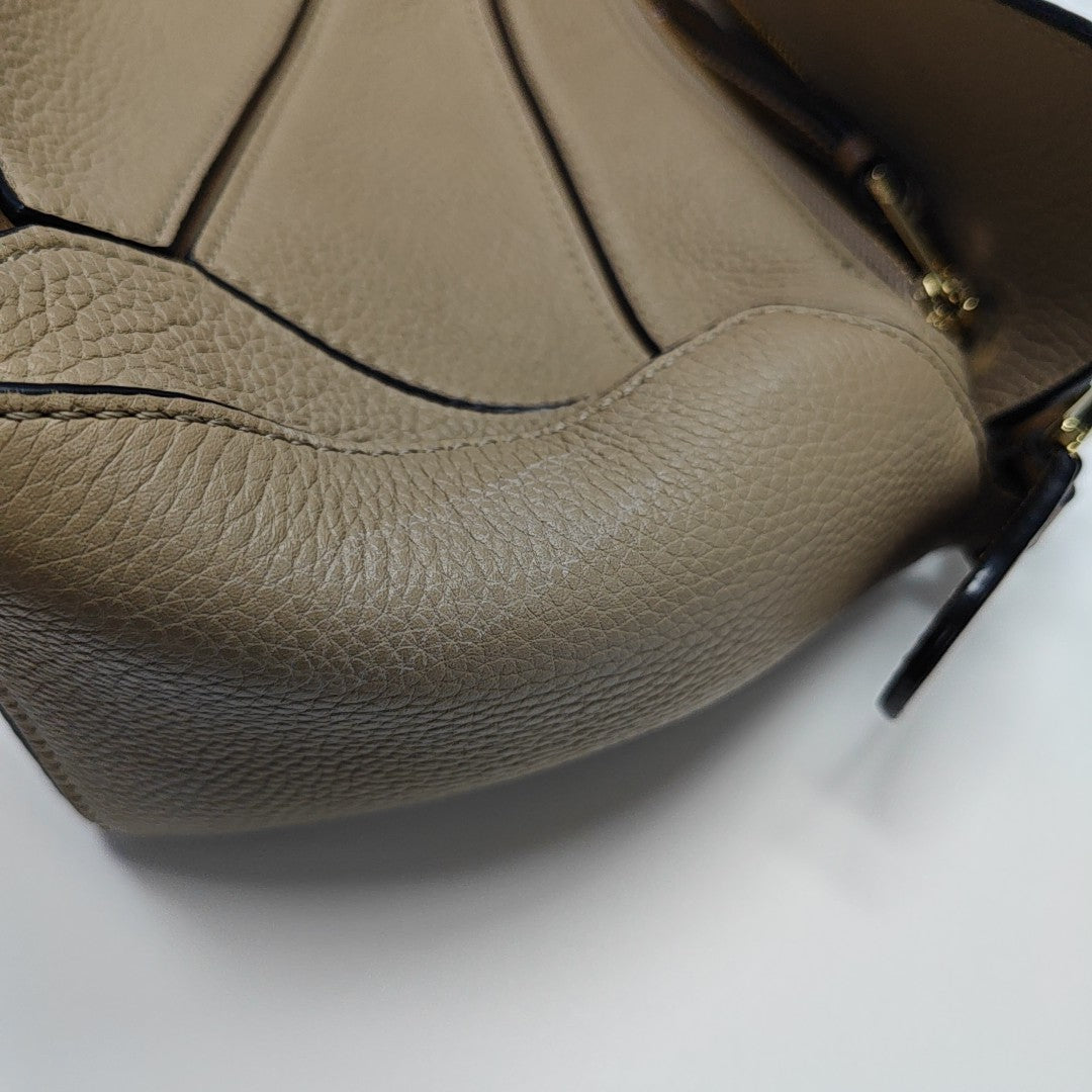 Puzzle Small Calfskin Beige