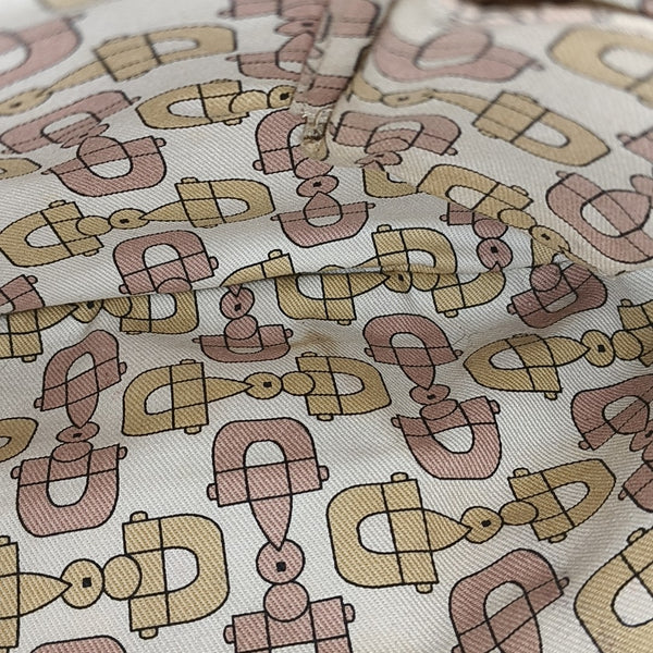 Monogram Calfskin Tote Bag Pink