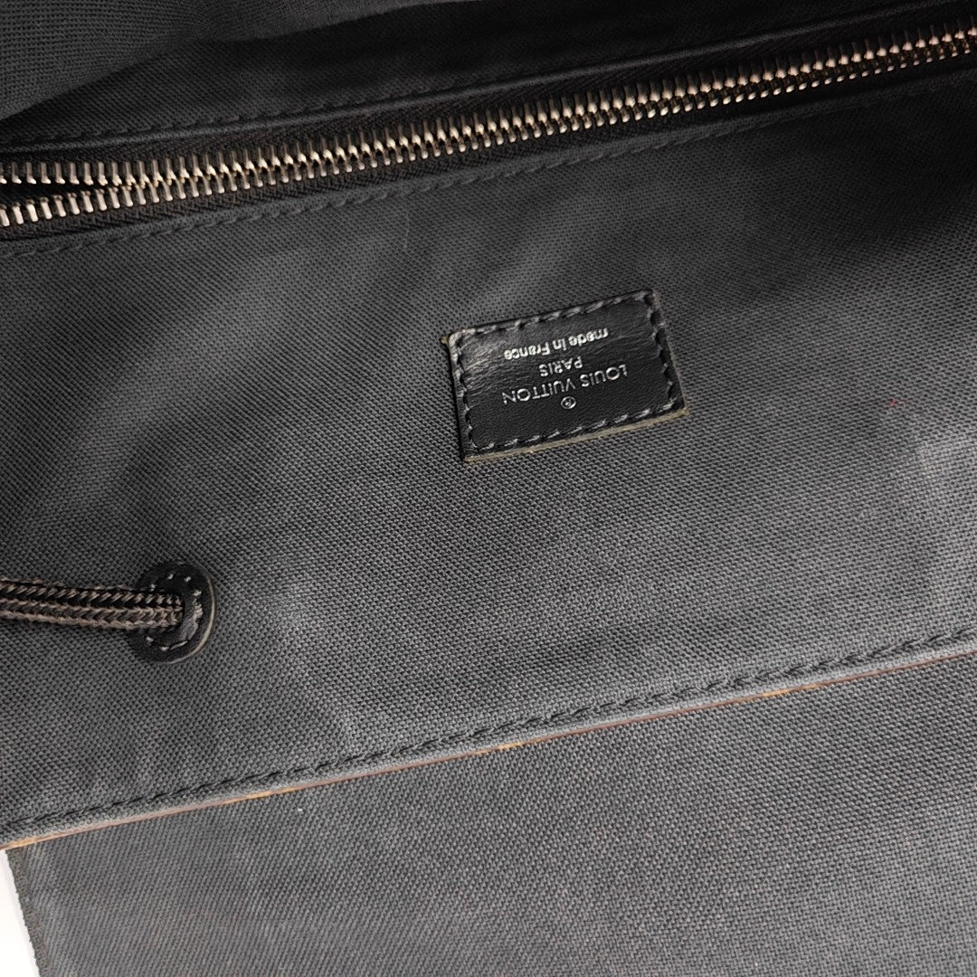 CHRISTOPHER MM Monogram Coated Canvas Brown