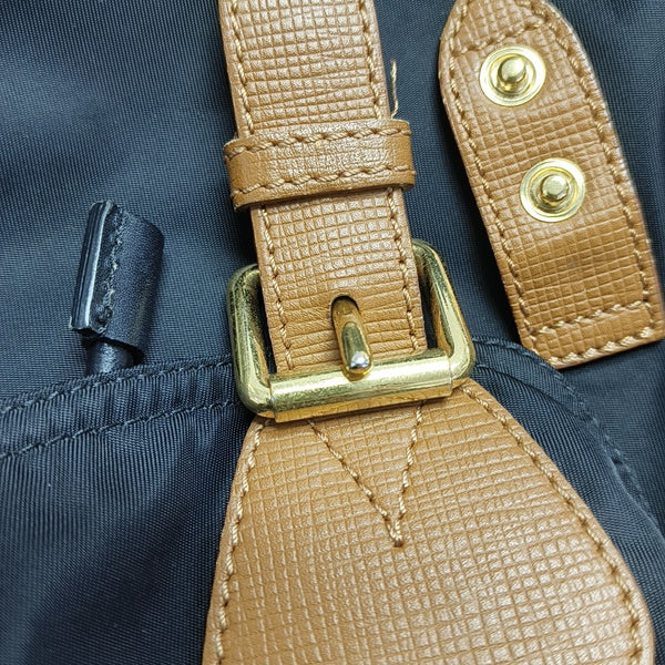 The Rucksack Medium Nylon Black
