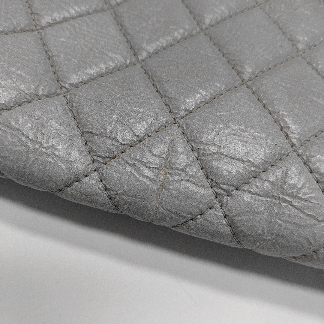 Quilted Calfskin White