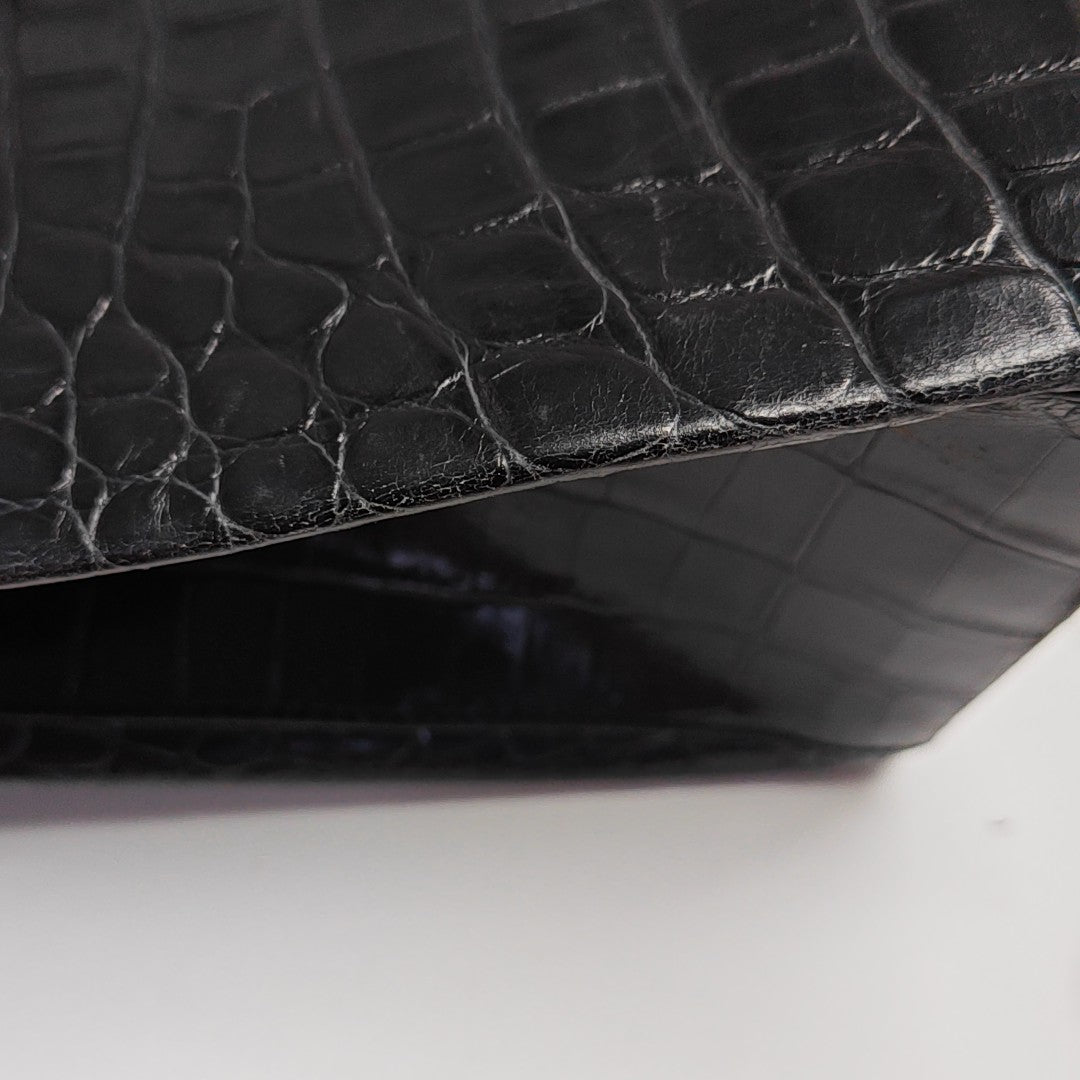 Calfskin Tote Bag Black