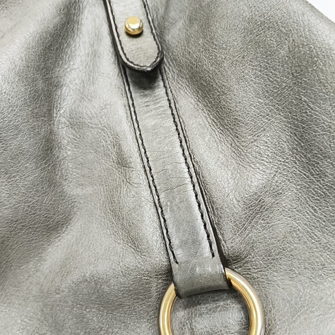 Bow Calfskin Gray