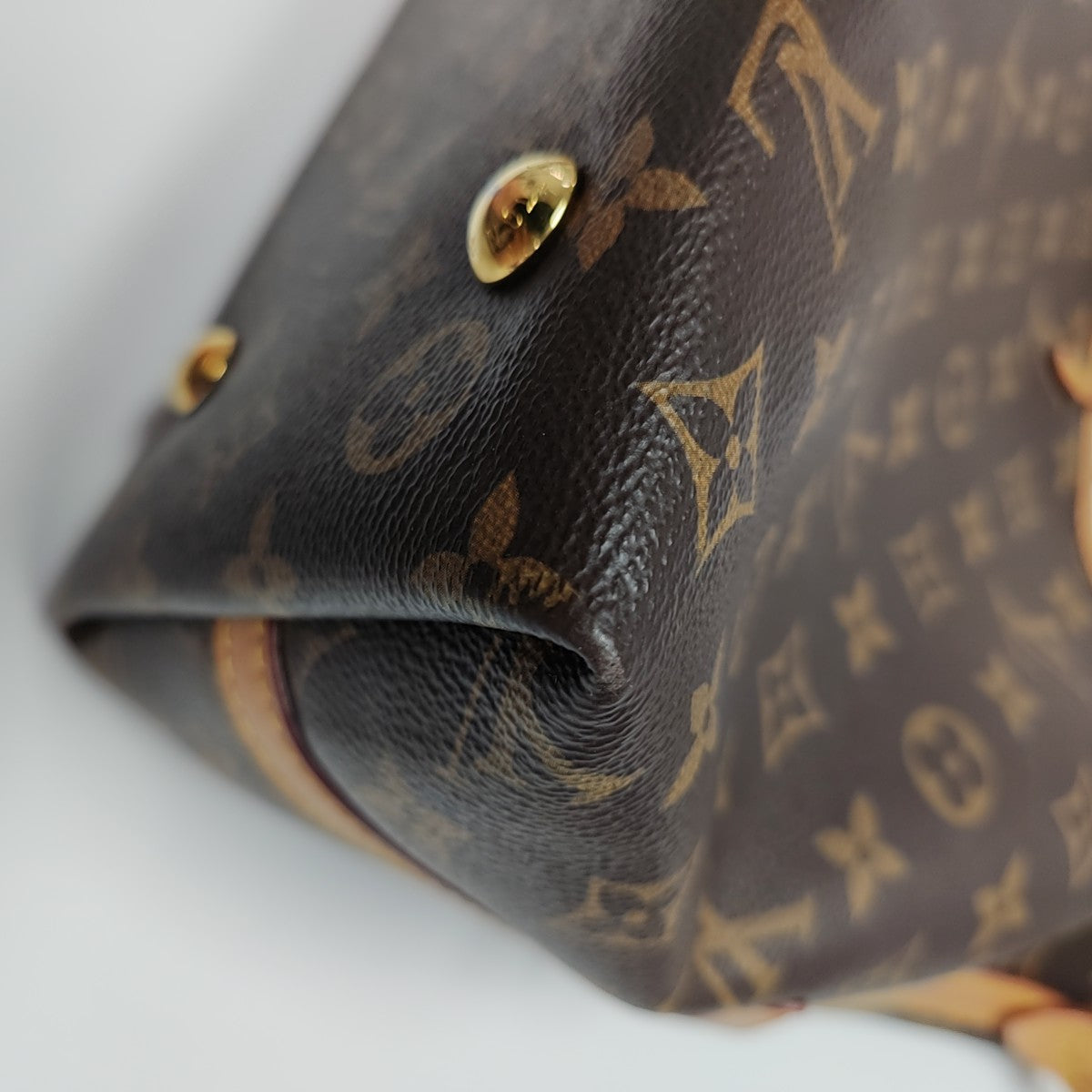 CARRYALL PM Monogram Coated Canvas Brown