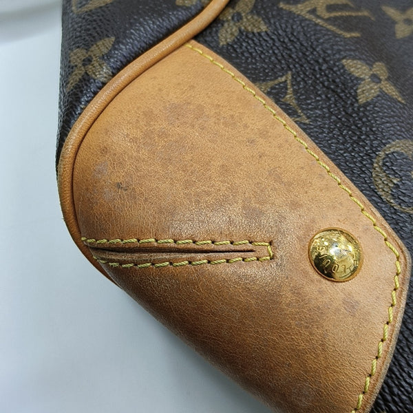 RETIRO GM Monogram Coated Canvas Brown