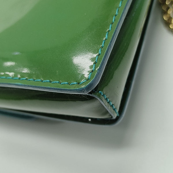 Ginny Calfskin Green
