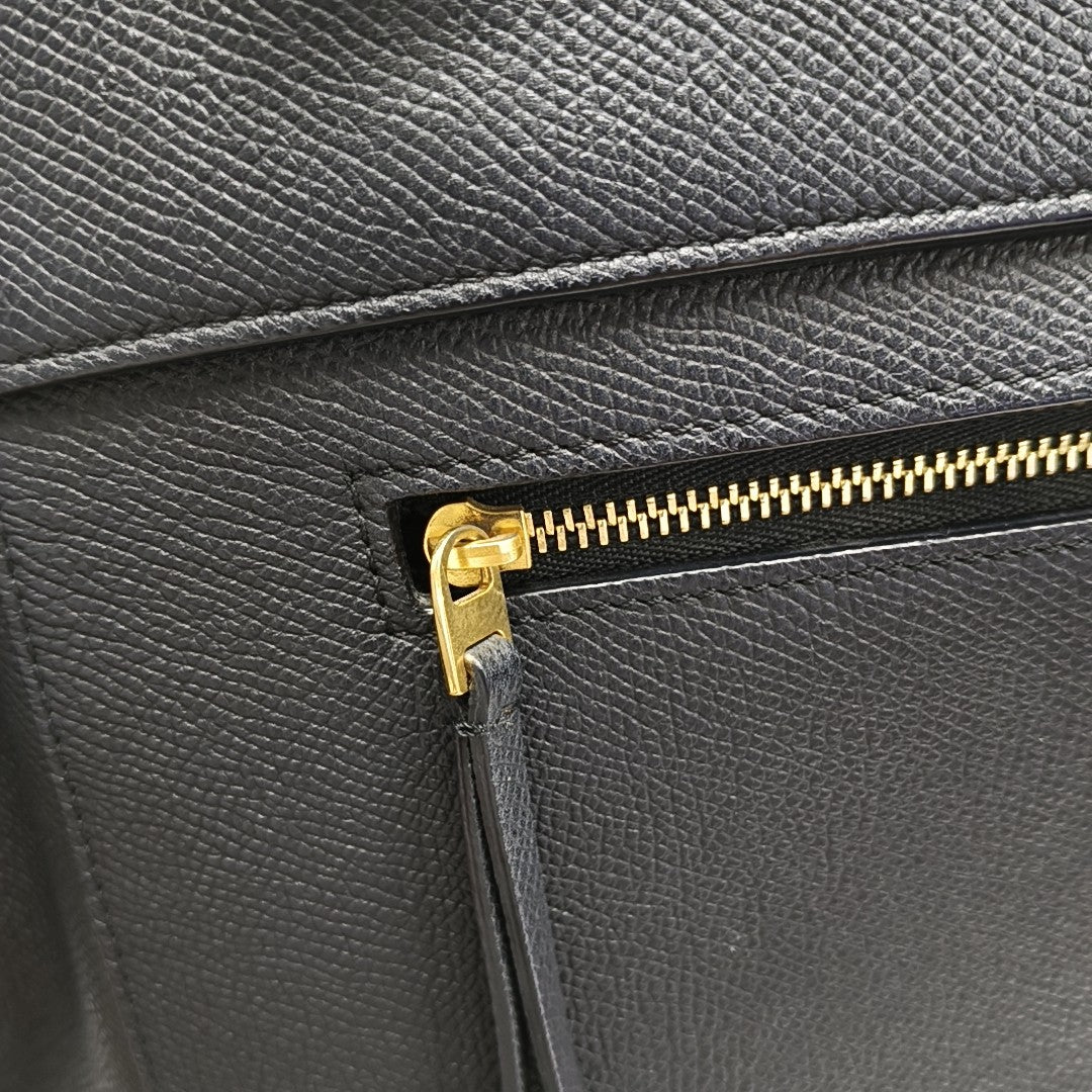 BELT Mini Calfskin Black