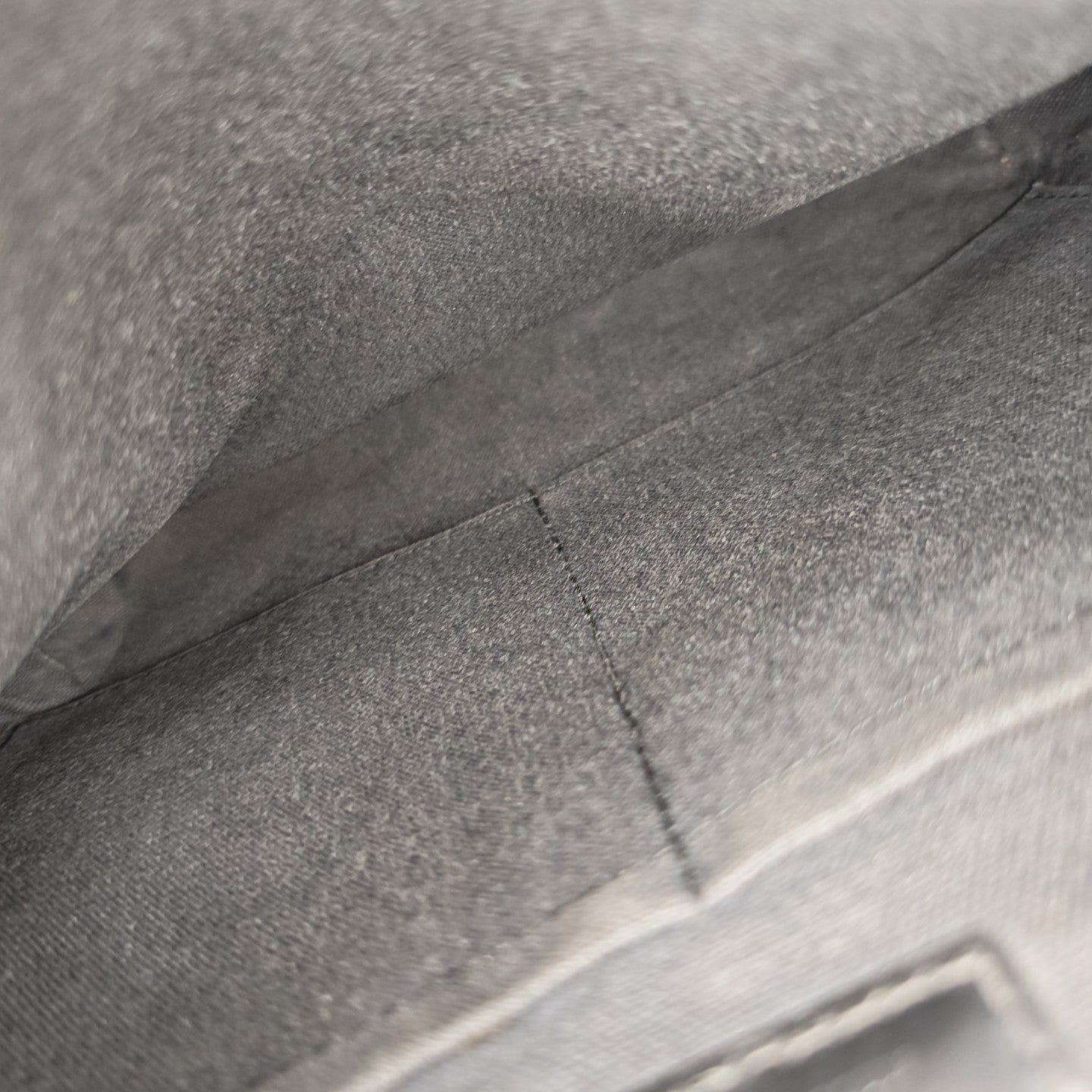 DISTRICT PM Damier Graphite Coated Canvas Gray