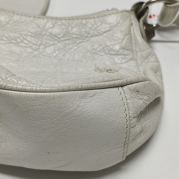 Le Cagole Mini Lambskin White