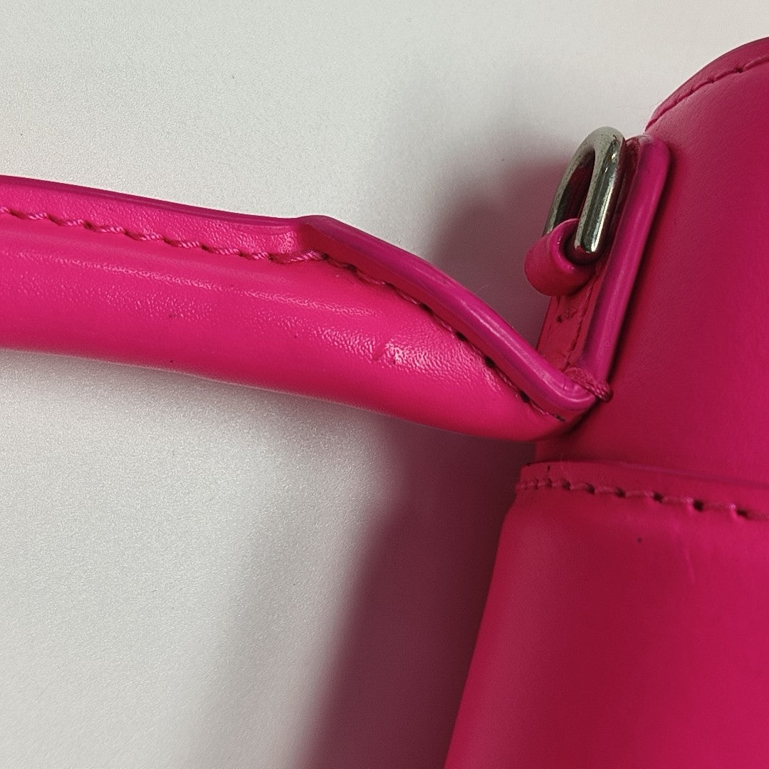Hourglass S Calfskin Pink
