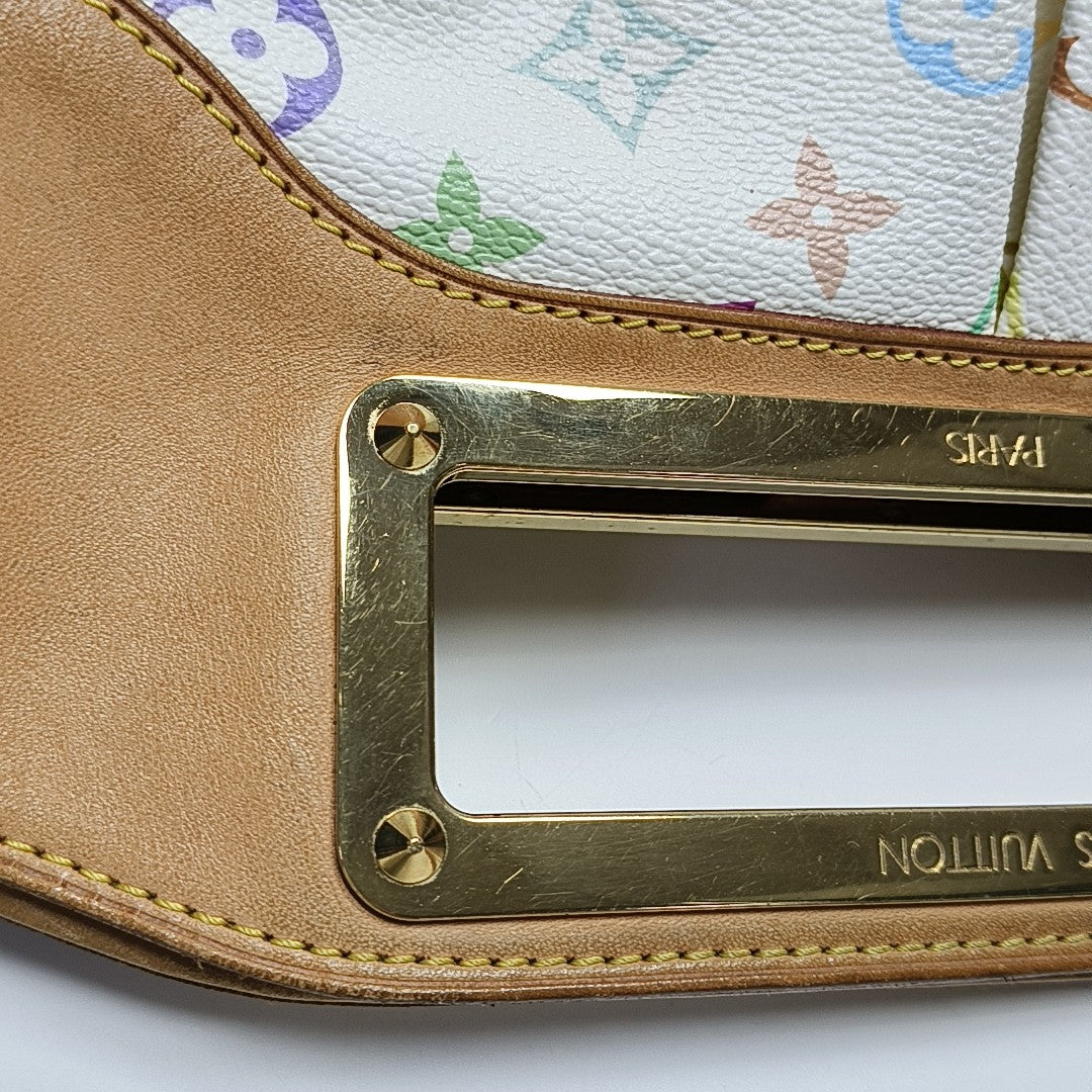 LV × TM JUDY MM Monogram Coated Canvas White