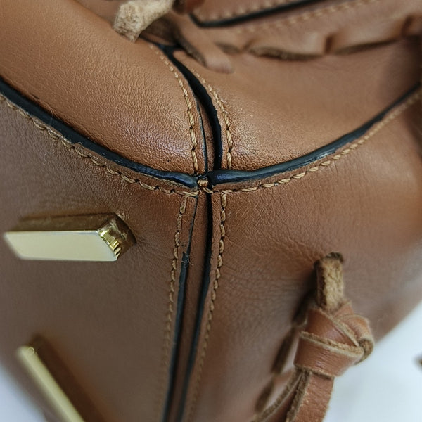 Puzzle Medium Quilted Calfskin Brown