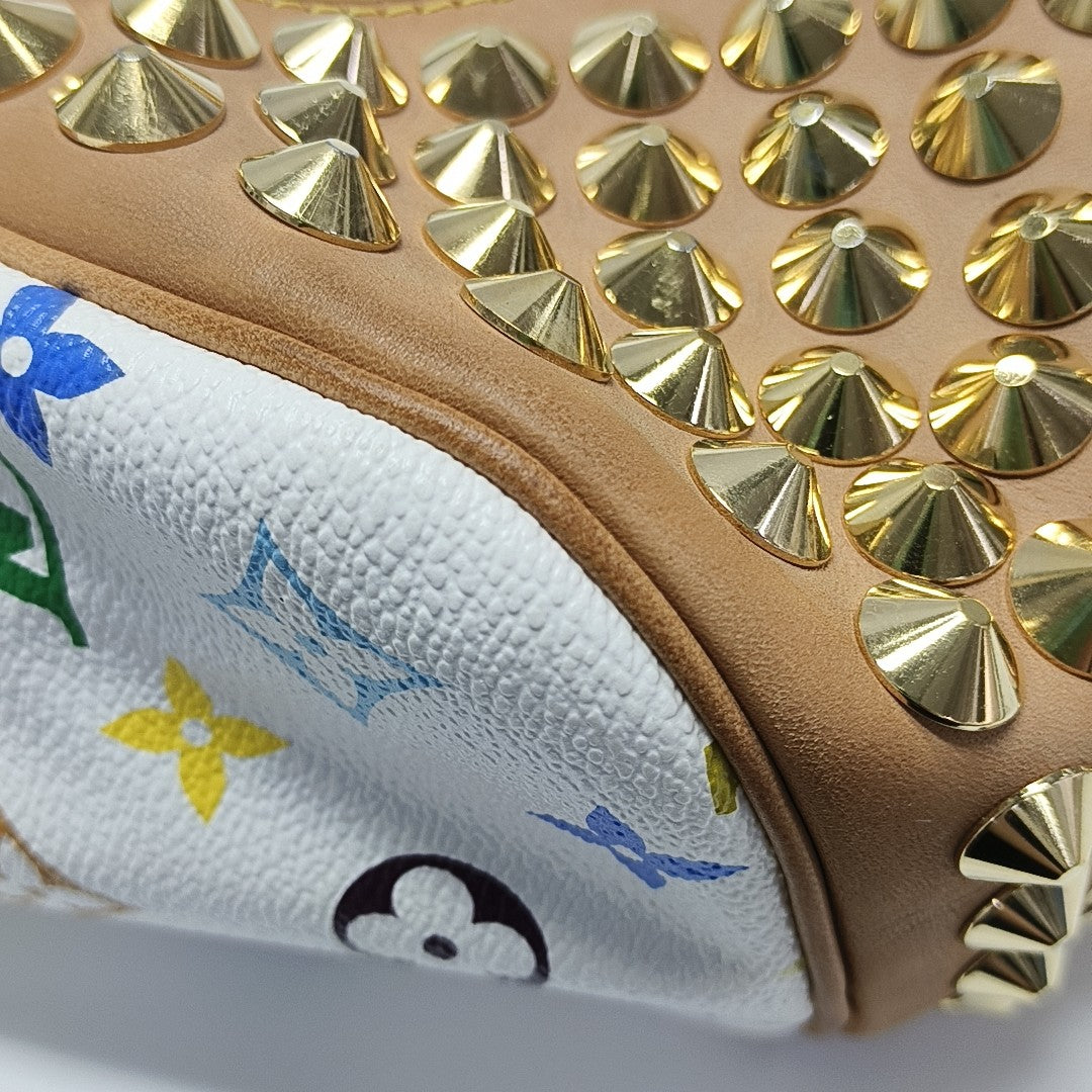 LV × TM CHRISSIE Monogram Coated Canvas White