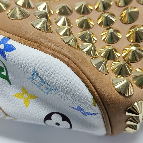LV × TM CHRISSIE Monogram Coated Canvas White