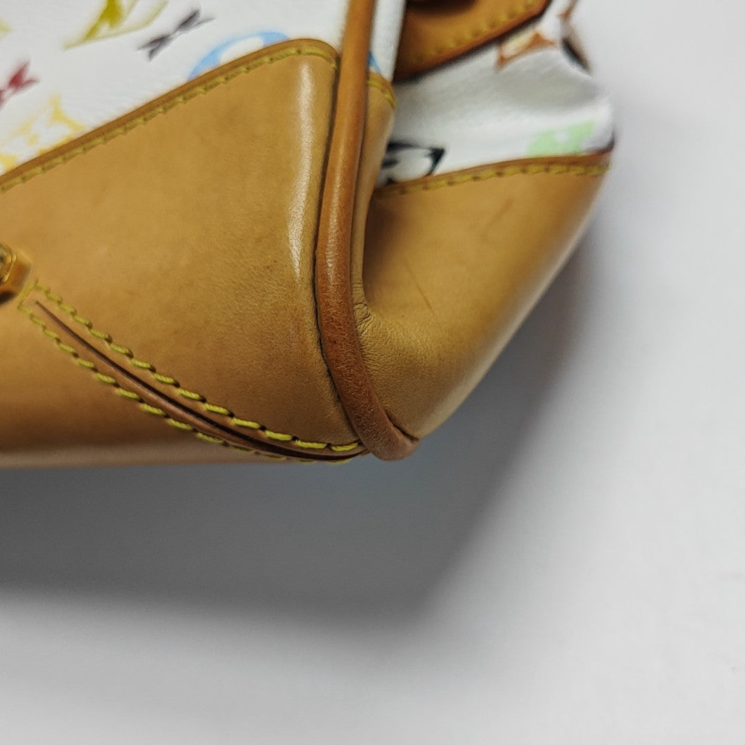 LV × TM CLAUDIA Monogram Coated Canvas White