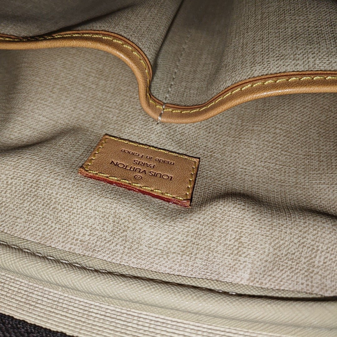 DEAUVILLE Monogram Coated Canvas Brown