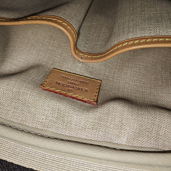 DEAUVILLE Monogram Coated Canvas Brown