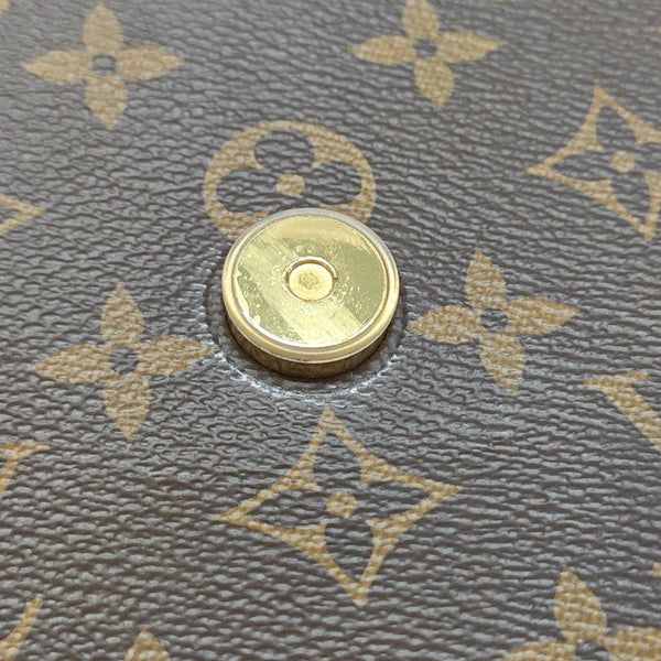 LOCKY BB Monogram Coated Canvas Brown