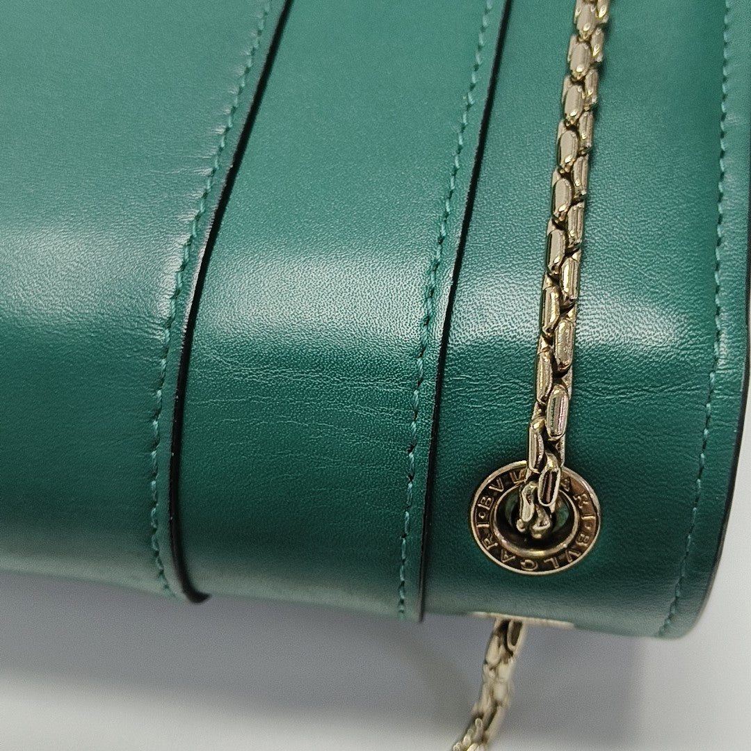 SERPENTI FOREVER Medium Calfskin Green