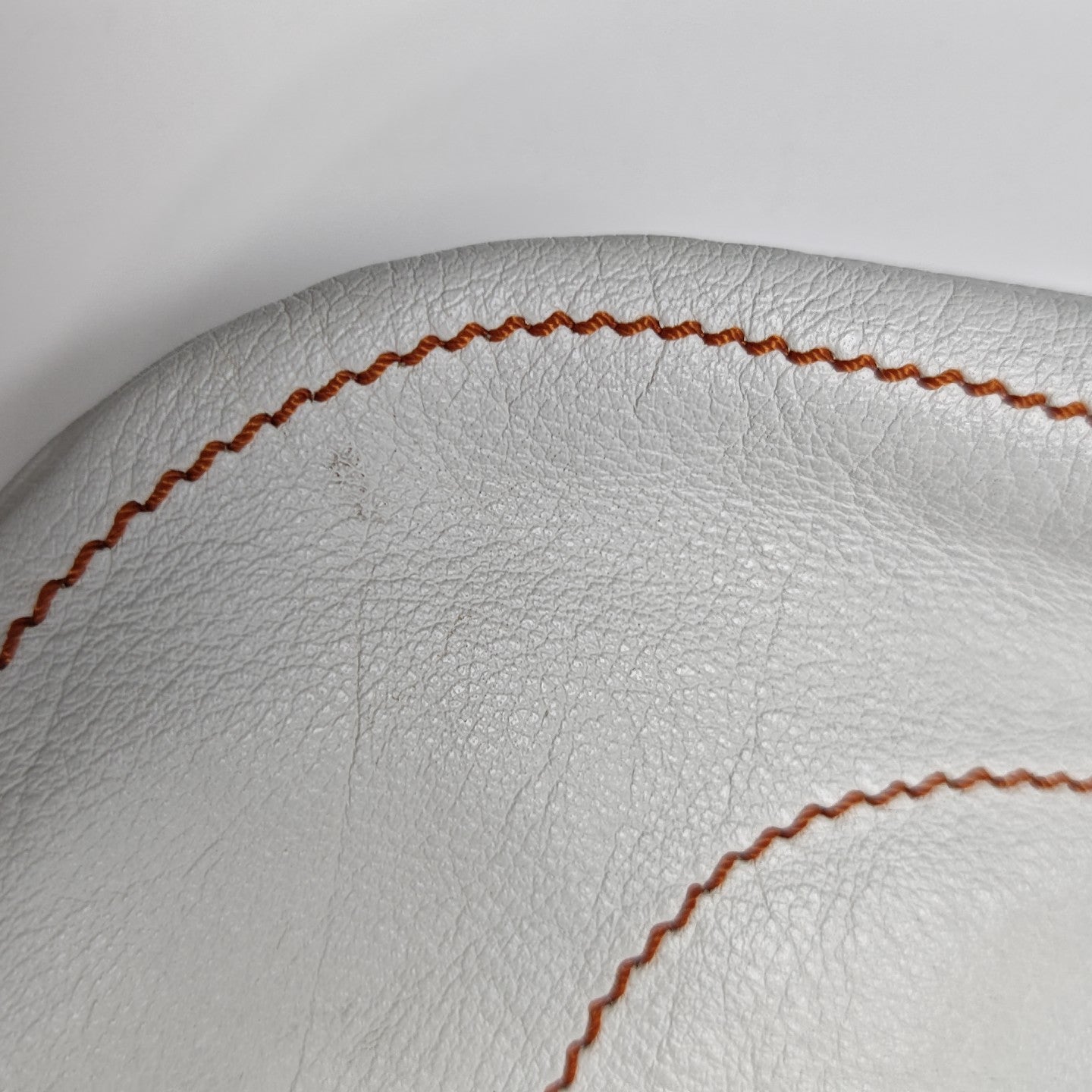 Calfskin Top Handle Bag White
