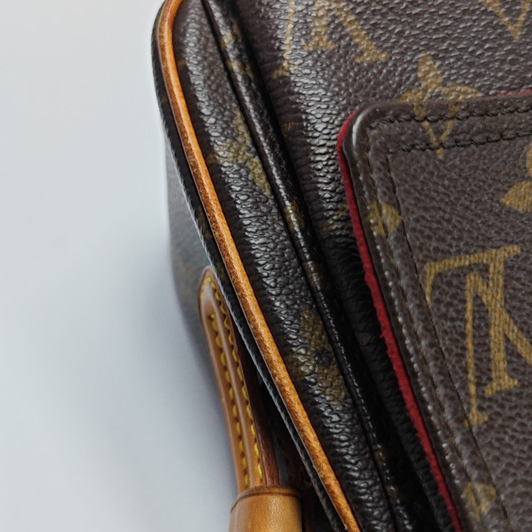 VIVA CITE Monogram Coated Canvas Brown