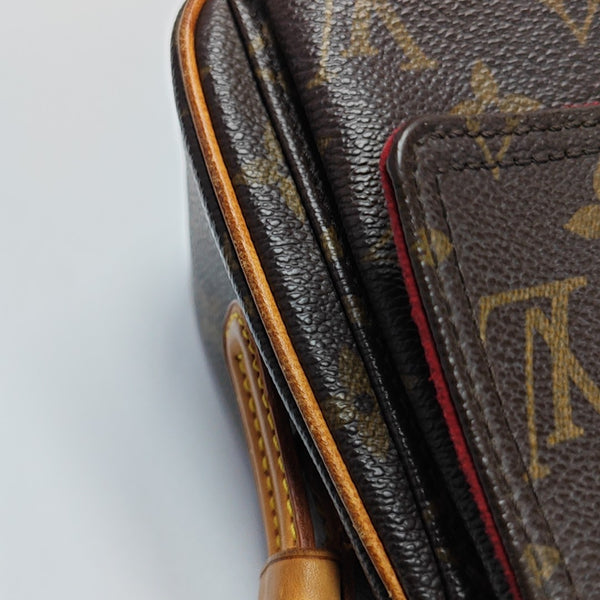 VIVA CITE Monogram Coated Canvas Brown