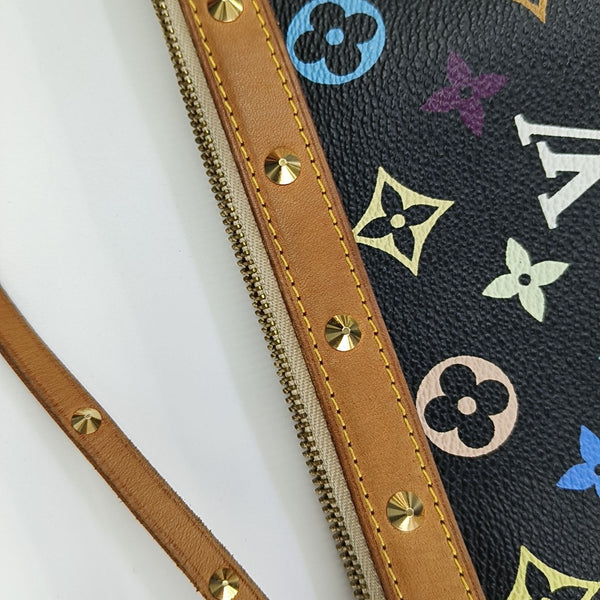 LV × TM ACCESSOIRES GM Monogram Coated Canvas Black