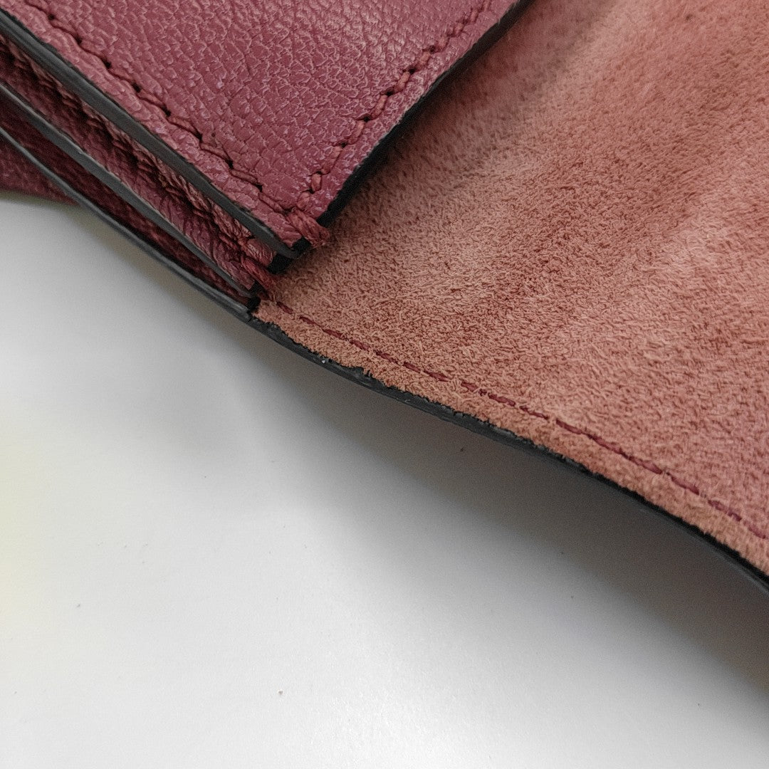 Calfskin Shoulder Bag Red