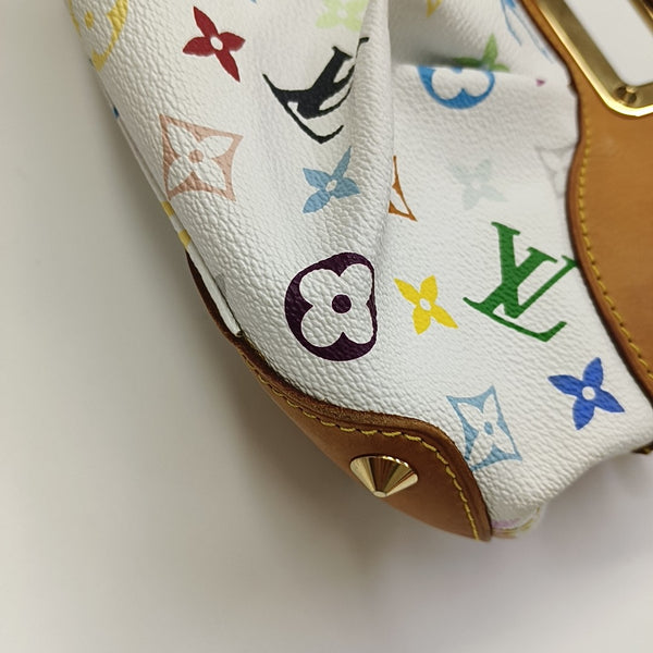 LV × TM JUDY PM Monogram Coated Canvas White
