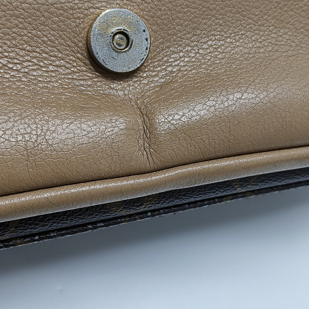 MARIGNAN Monogram Coated Canvas Brown