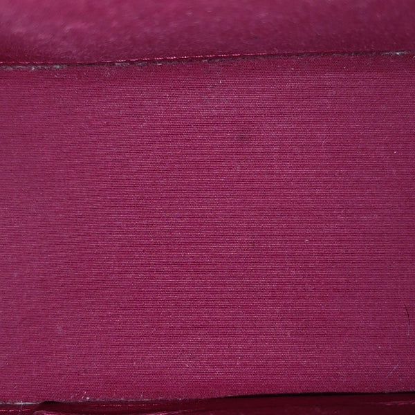 ALMA BB Monogram Patent Leather Red