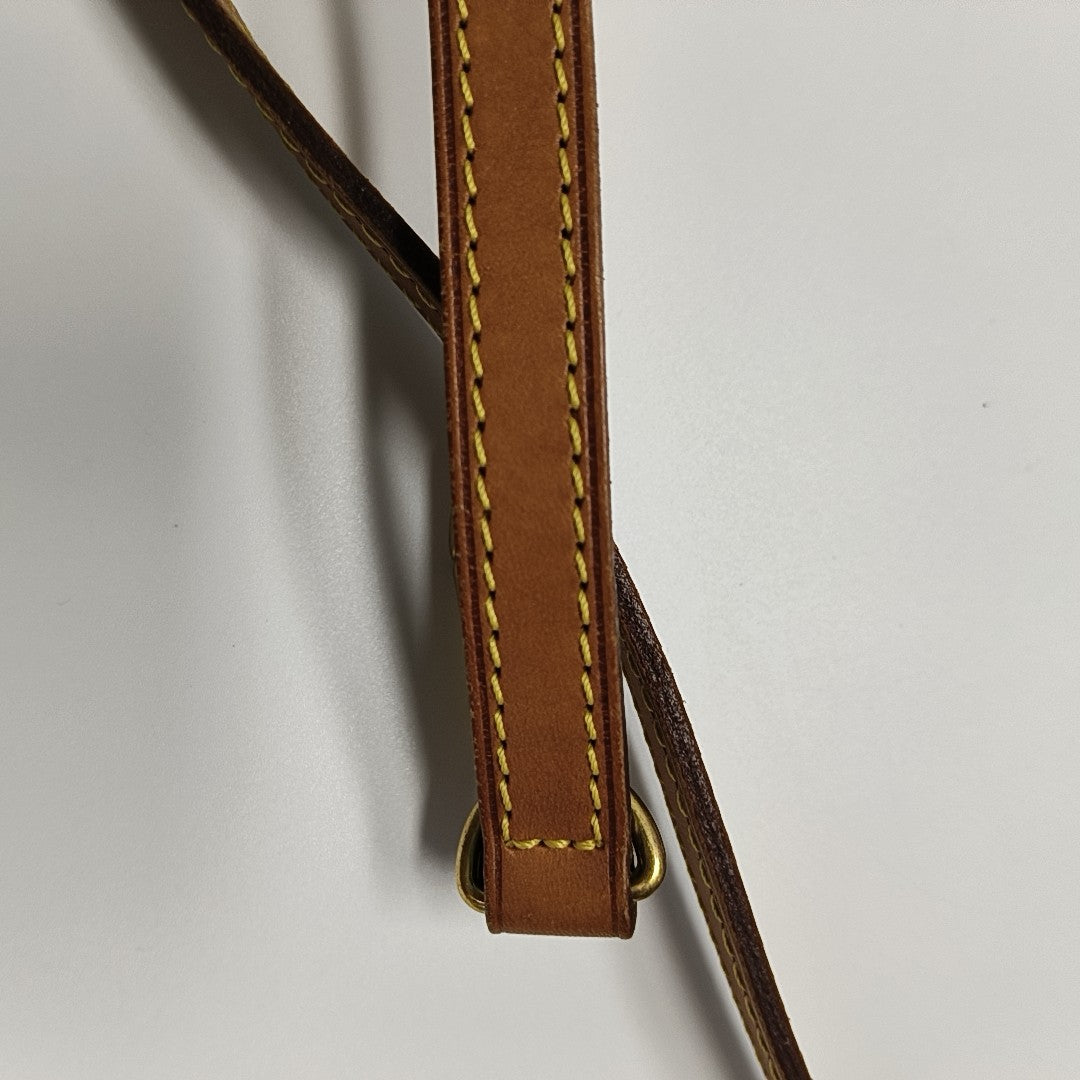ESTRELA MM Monogram Coated Canvas Brown