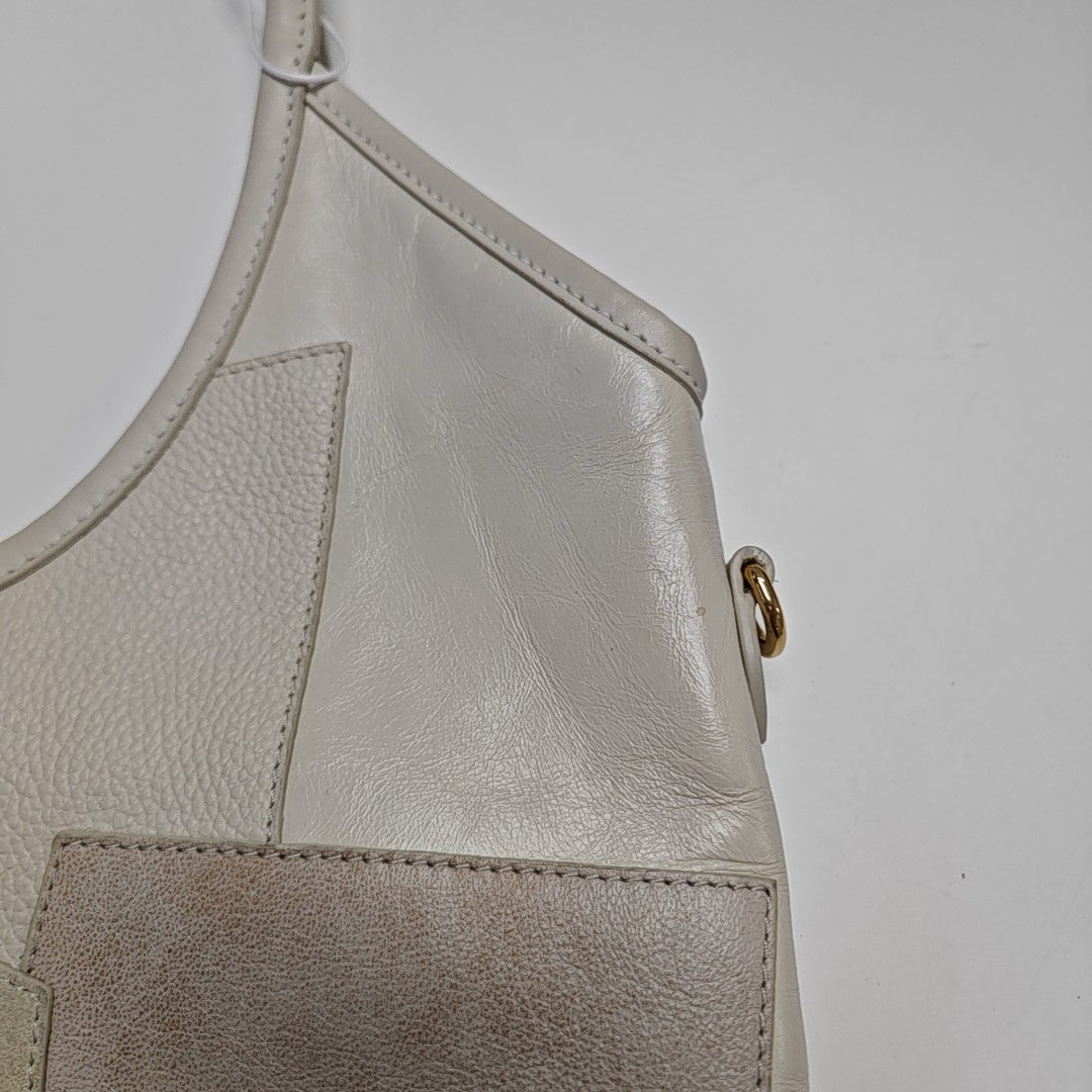 IVY Quilted Suede White