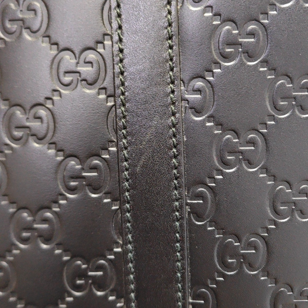 Signature Monogram Calfskin Black