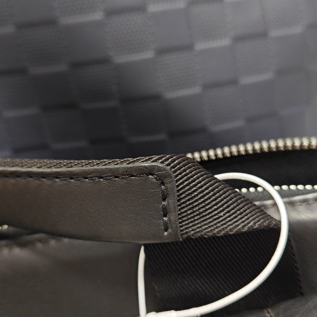 AVENUE Damier Calfskin Blue