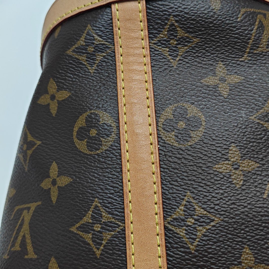 DUFFLE Monogram Coated Canvas Brown