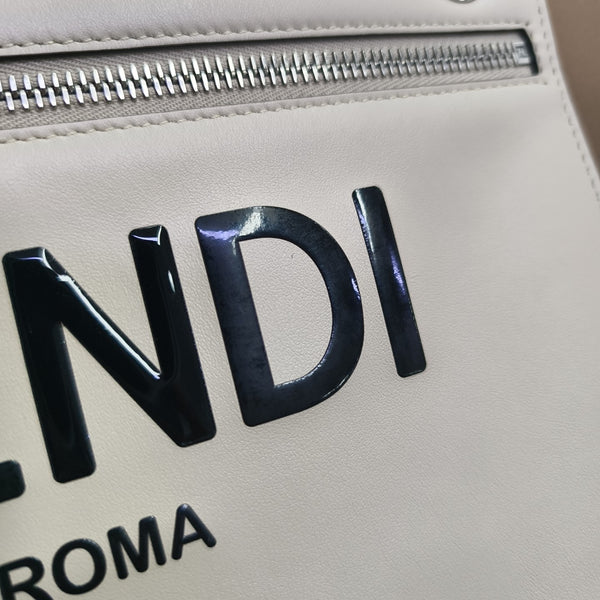 Nylon Shoulder Bag Brown