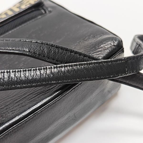 Calfskin Shoulder Bag Black