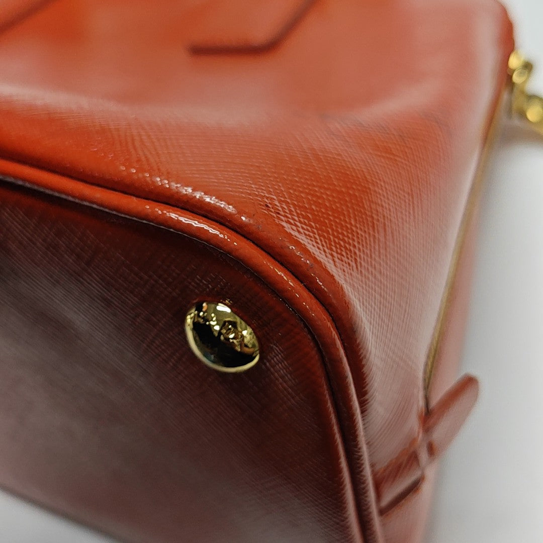 Promenade Saffiano Calfskin Orange