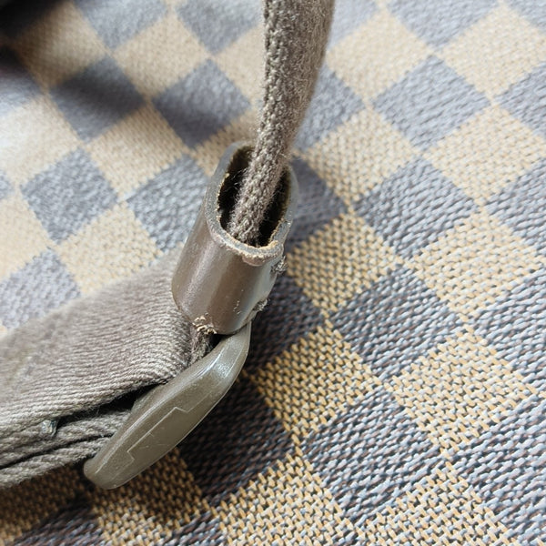 SHELTON Damier Ebene Coated Canvas Brown