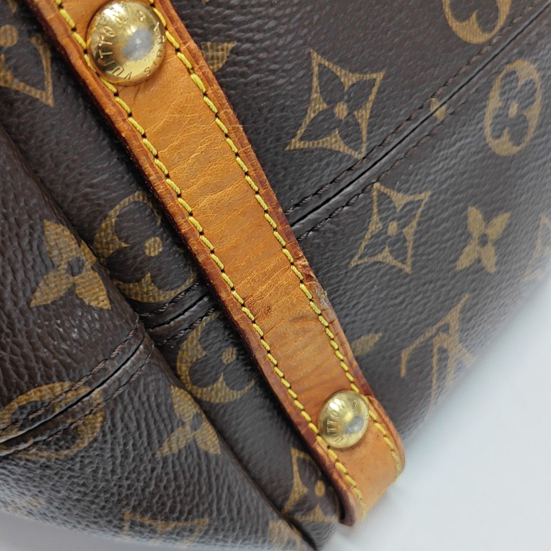 TUILERIES Monogram Coated Canvas Brown