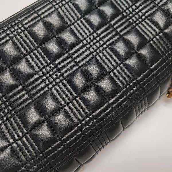 Lola Small Quilted Lambskin Black