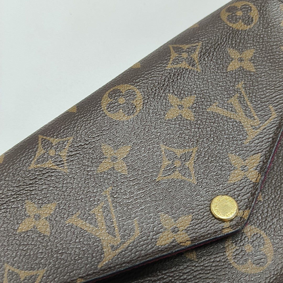 FÉLICIE Monogram Coated Canvas Brown